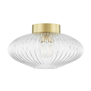 Reba Outdoor (Damp) Flush Mount Ceiling Light by Mitzi