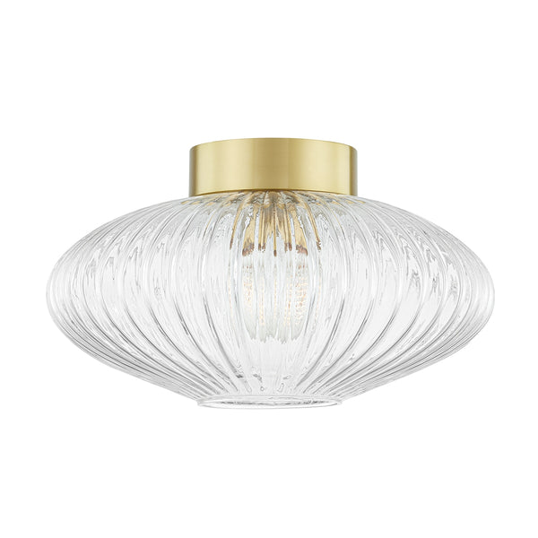 Reba Outdoor (Damp) Flush Mount Ceiling Light by Mitzi