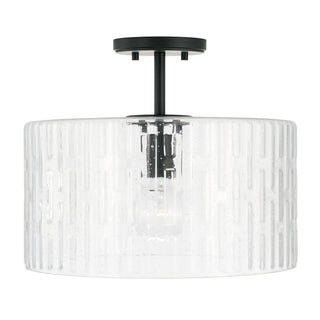 Buy matte-black Emerson Flush Mount Ceiling Light by Capital Lighting