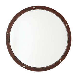 Buy dark-wood-and-polished-nickel Mirror Mirror by Capital Lighting