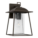 Capital Lighting - 943612OZ - One Light Outdoor Wall Lantern - Durham - Oiled Bronze from Lighting & Bulbs Unlimited in Charlotte, NC