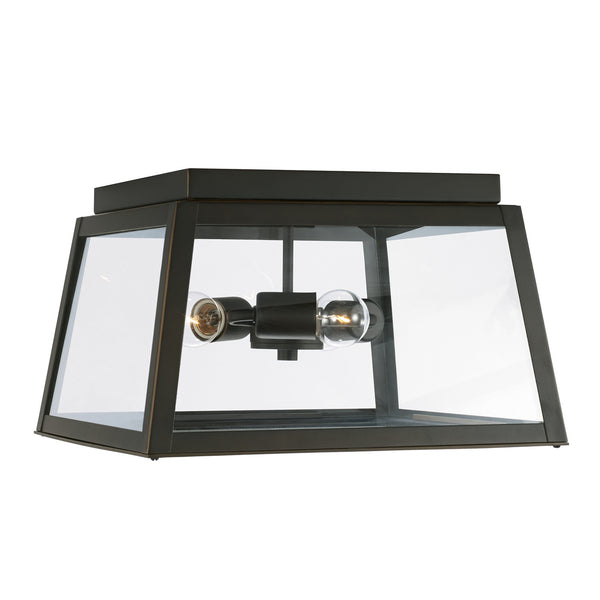Leighton Outdoor (Damp) Flush Mount Light by Capital Lighting