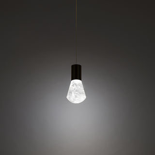 Buy black-and-clear-shade Plum Pendant by Modern Forms