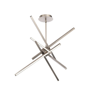 Buy brushed-nickel Parallax Pendant by W.A.C. Lighting
