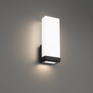 Buy black-and-white-shade Coltrane Sconce by W.A.C. Lighting