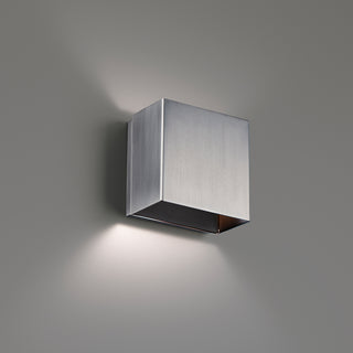 Buy brushed-nickel Boxi Sconce by W.A.C. Lighting