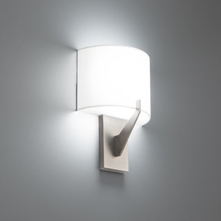 Buy brushed-nickel Fitzgerald Sconce by W.A.C. Lighting