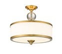 Cosmopolitan Outdoor (Damp) Flush Mount Ceiling Light by Z-Lite