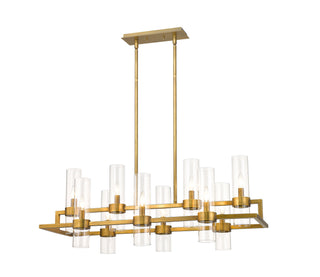Buy rubbed-brass Datus Chandelier by Z-Lite