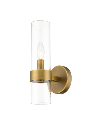 Buy rubbed-brass Datus Sconce by Z-Lite