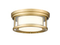 Willow Outdoor (Damp) Flush Mount Ceiling Light by Z-Lite