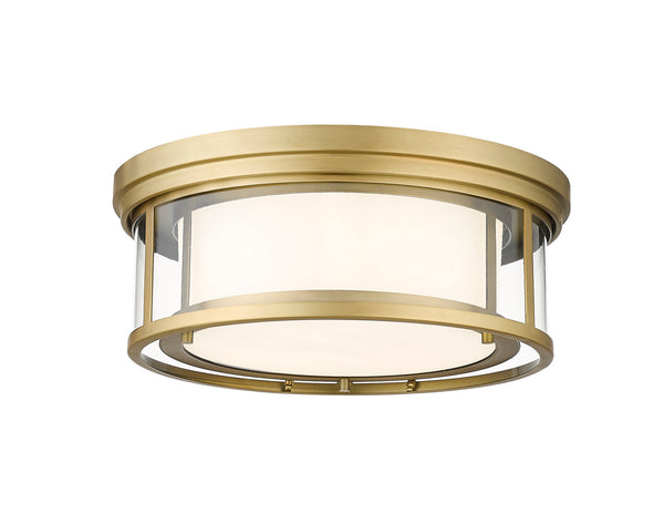 Willow Outdoor (Damp) Flush Mount Ceiling Light by Z-Lite