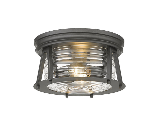 Cape Harbor Outdoor (Damp) Flush Mount Ceiling Light by Z-Lite