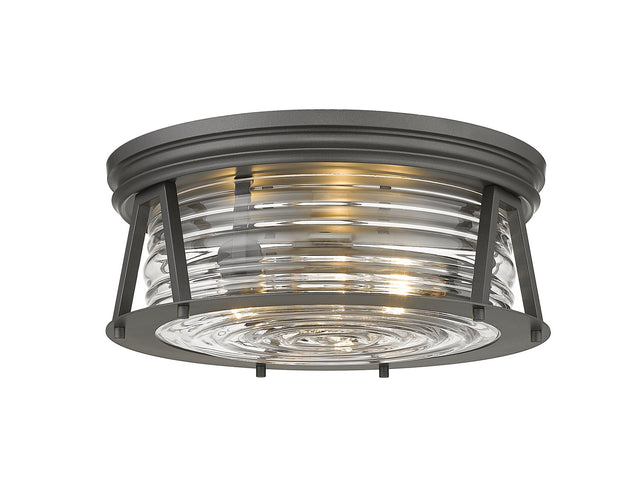 Cape Harbor Outdoor (Damp) Flush Mount Ceiling Light by Z-Lite