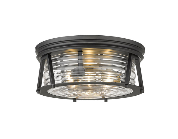 Cape Harbor Outdoor (Damp) Flush Mount Ceiling Light by Z-Lite
