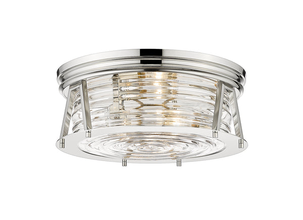 Cape Harbor Outdoor (Damp) Flush Mount Ceiling Light by Z-Lite