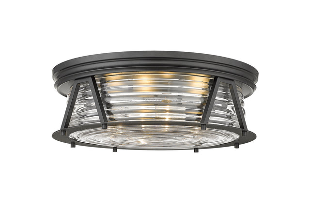 Cape Harbor Outdoor (Damp) Flush Mount Ceiling Light by Z-Lite