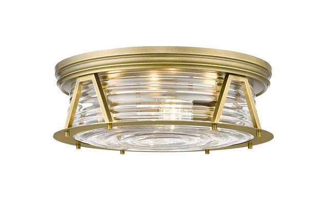 Cape Harbor Outdoor (Damp) Flush Mount Ceiling Light by Z-Lite