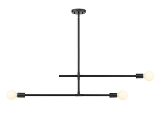 Buy matte-black Modernist Chandelier by Z-Lite