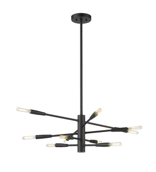 Buy matte-black Ascension Chandelier by Z-Lite
