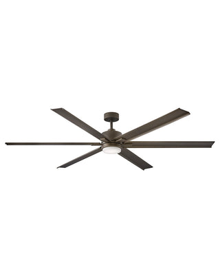 Buy metallic-matte-bronze-finish-with-metallic-matte-bronze-blades Indy Maxx Outdoor (Damp) Ceiling Fan with Light by Hinkley