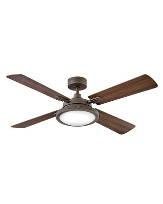 Buy metallic-matte-bronze-finish-with-walnut-and-reversible-metallic-matte-bronze-blades 4-Blades Collier Hinkley by Hinkley