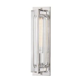 Buy polished-nickel Hawkins Outdoor (Damp) Sconce by Hudson Valley