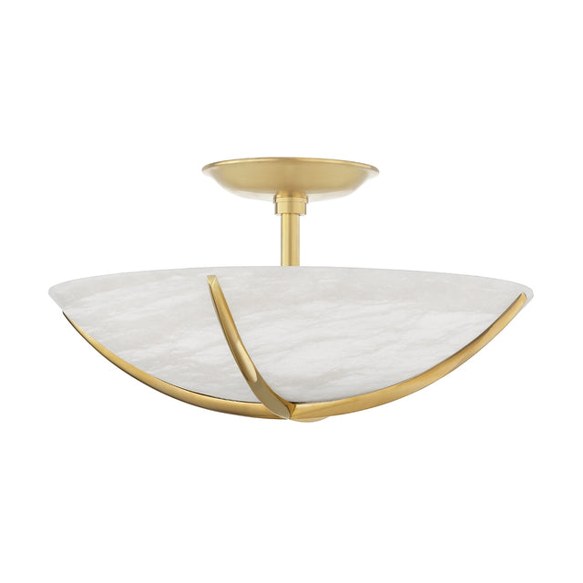 Wheatley Outdoor (Damp) Semi-Flush Mount Ceiling Light by Hudson Valley