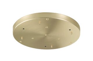 Buy oxidized-gold Multi Ceiling Canopy (Line Voltage) Metal Ceiling Canopy Accents by Matteo Lighting