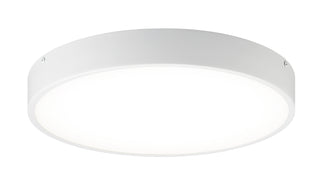 Buy white-and-white-shade Plato Flush Mount Ceiling Light by Matteo Lighting