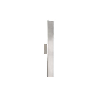 Buy brushed-nickel-with-frosted-glass-glass-and-white-shade Vesta Outdoor (Wet) Sconce by Kuzco Lighting
