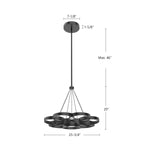 Kuzco Lighting-CH90826-BK|ALT|1