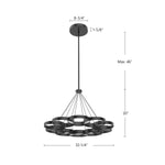 Kuzco Lighting-CH90833-BK|ALT|1