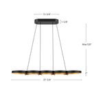 Kuzco Lighting-LP90838-BK/GD|ALT|1