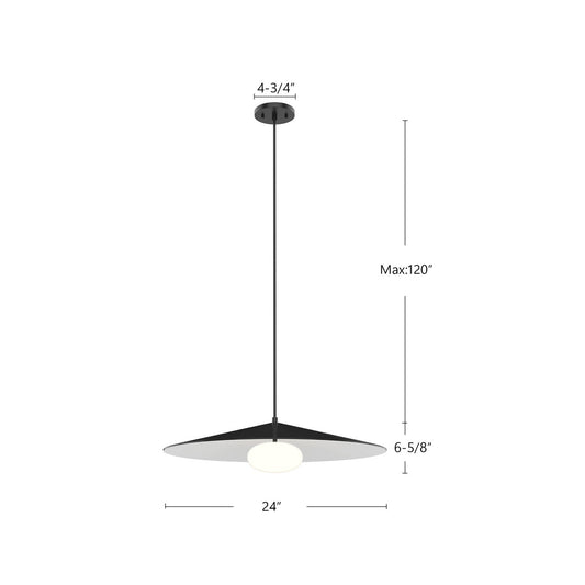 Kuzco Lighting-PD22824-BK/WH|ALT|1