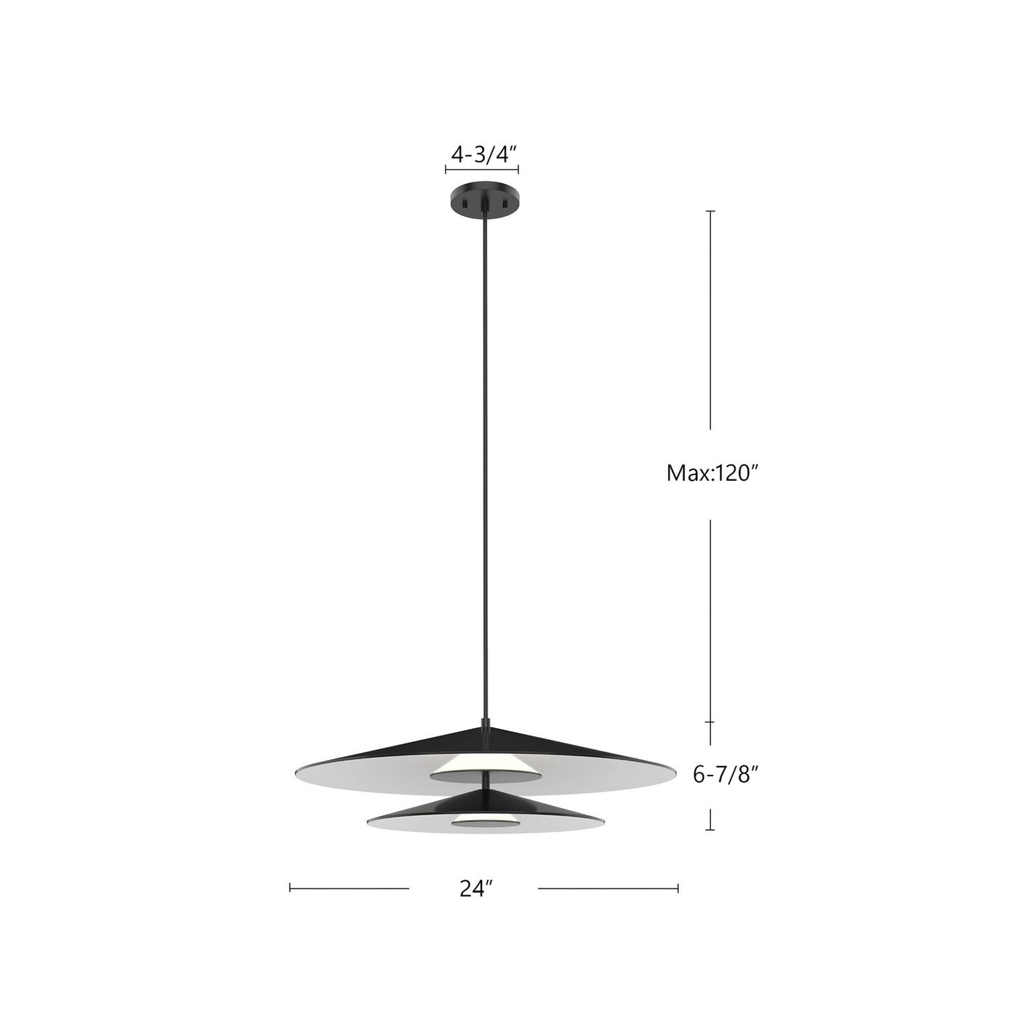 Kuzco Lighting-PD22907-BK/WH|ALT|1