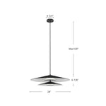 Kuzco Lighting-PD22907-BK/WH|ALT|1
