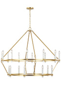 Marston Outdoor (Damp) Chandelier by Visual Comfort Studio