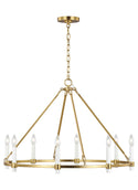 Marston Outdoor (Damp) Chandelier by Visual Comfort Studio