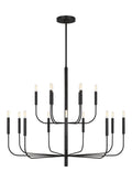 Brianna Outdoor (Damp) Chandelier by Visual Comfort Studio