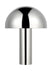 Polished Nickel with Polished Nickel Glass and Metal Shade