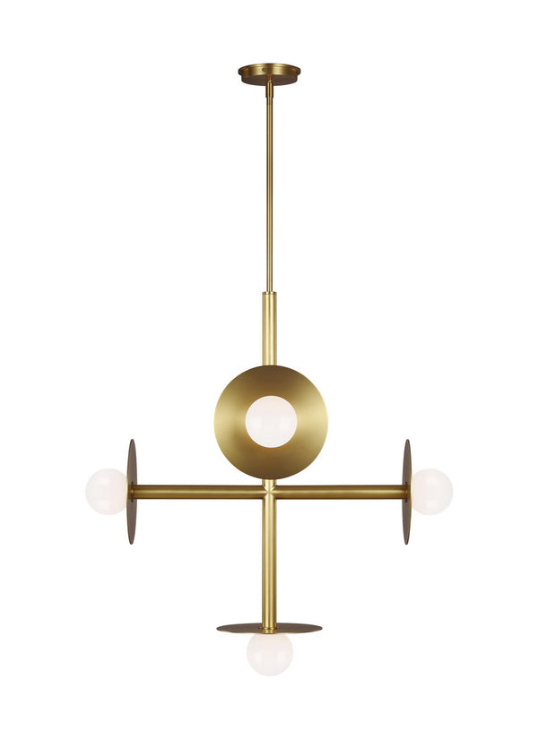 Nodes Outdoor (Damp) Chandelier by Visual Comfort Studio