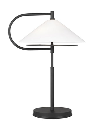 Buy midnight-black Gesture Table Lamp by Visual Comfort Studio