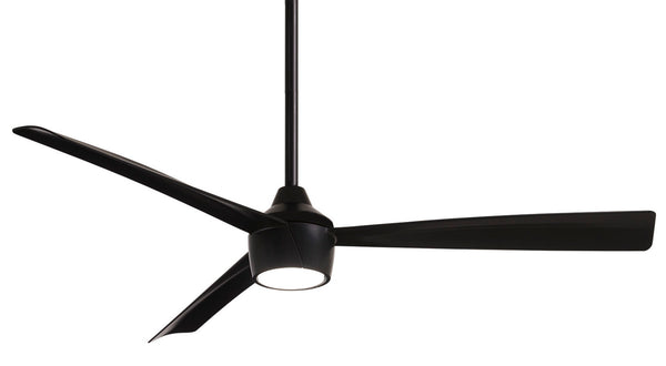 Skinnie Outdoor (Wet) Ceiling Fan with Light by Minka Aire