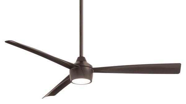 Skinnie Outdoor (Wet) Ceiling Fan with Light by Minka Aire