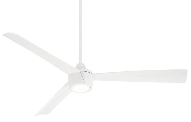 Skinnie Outdoor (Wet) Ceiling Fan with Light by Minka Aire