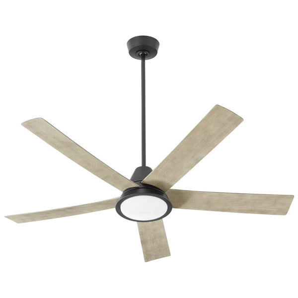 Temple Outdoor (Damp) Ceiling Fan by Quorum