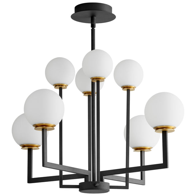 Bonzo Outdoor (Damp) Chandelier by Quorum