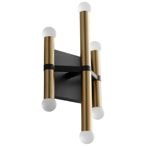 Nero Outdoor (Damp) Sconce by Oxygen