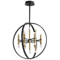 Nero Outdoor (Damp) Chandelier by Quorum